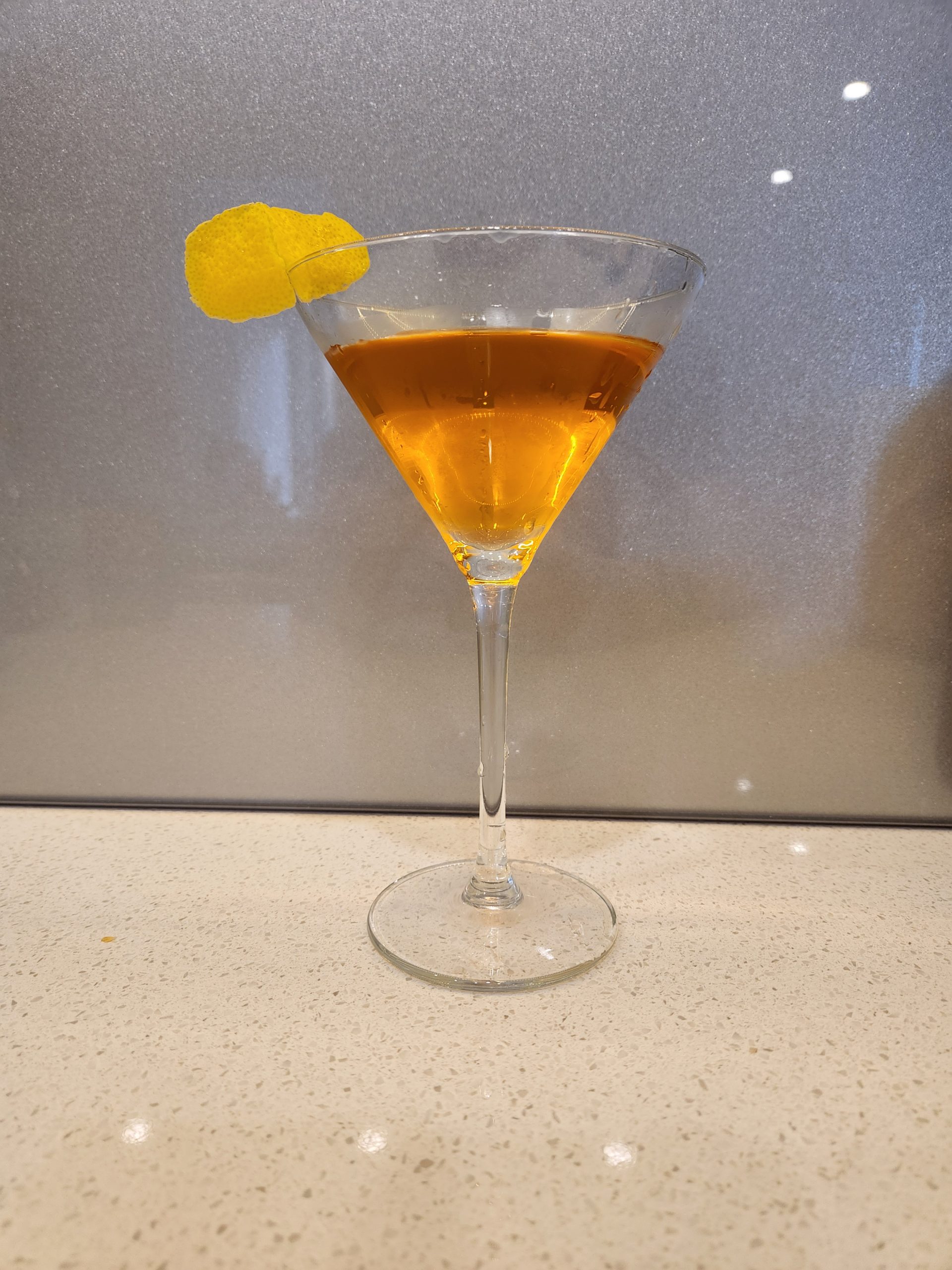 An Irish Martini cocktail.