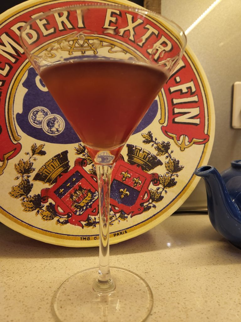 A Manhattan cocktail.