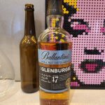 A bottle of Glenburgie Scotch whiskey.