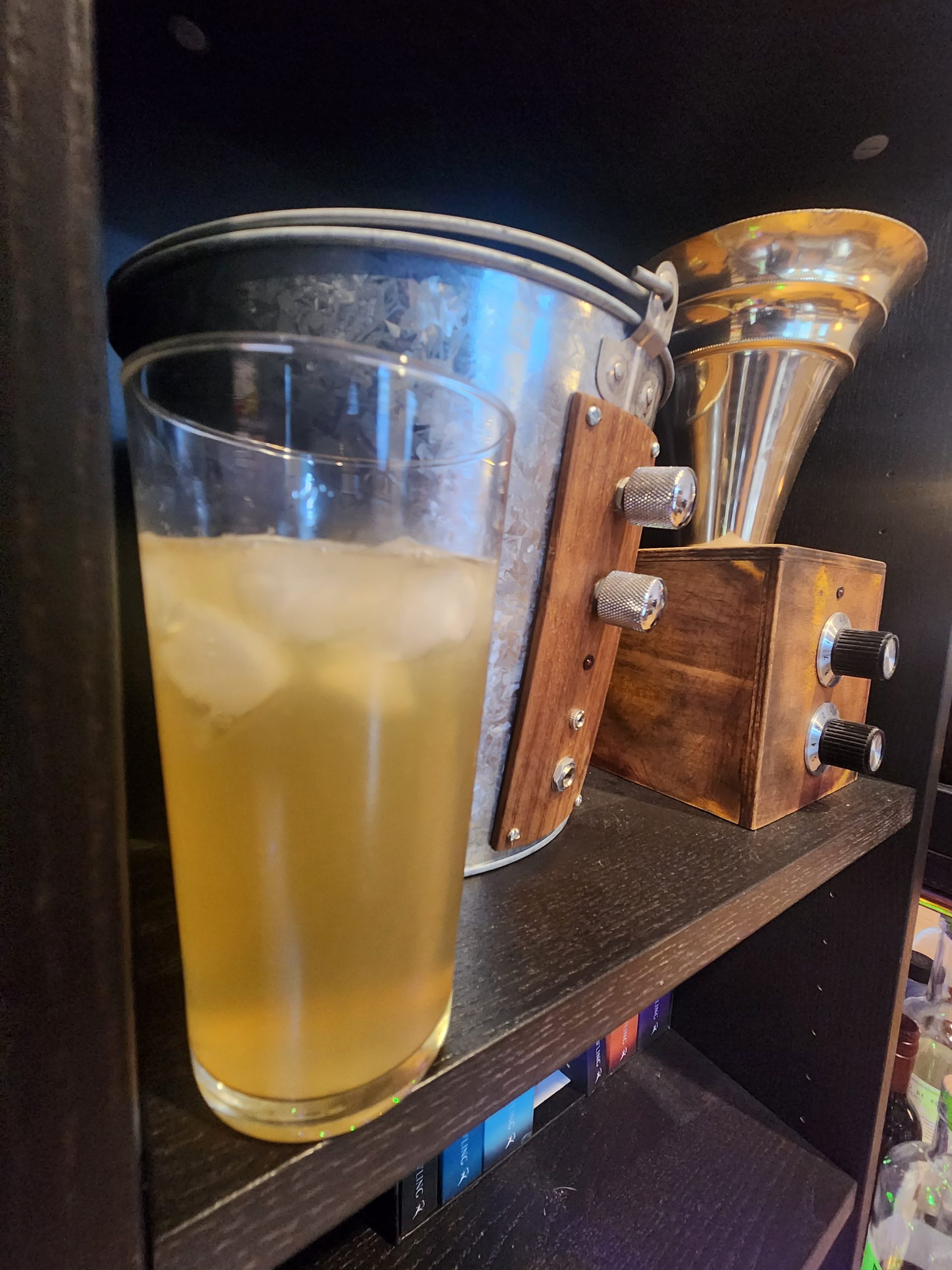 A Kentucky Mule cocktail.