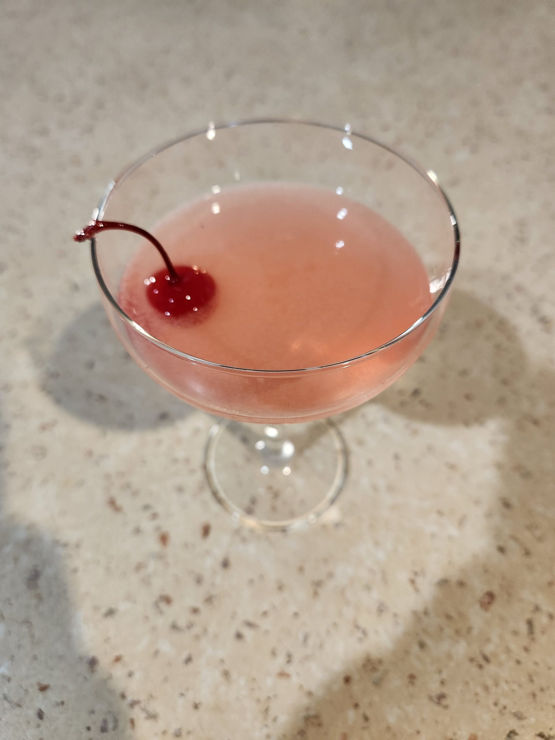 Bacardi Special cocktail in a coupe glass